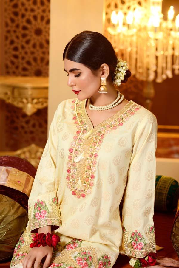 Delight - Embroidered Jacquard Shirt