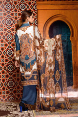 Ryuu - Digital Printed and Embroidered Lawn 3PC