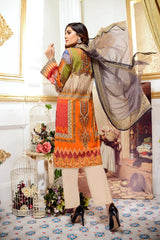 Combretum - Digital Printed and Embroidered Lawn