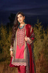 CHERRY PUNCH - DIGITAL EMBROIDERED LAWN