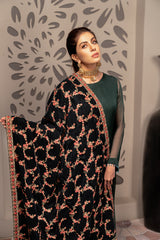 Cinder - Embroidered Velvet Shawl