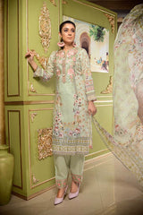 ALLIUM ROSEUM – DIGITAL EMBROIDERED LAWN 3 PIECE (UNSTITCH)