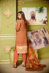 AMARYNTH – DIGITAL EMBROIDERED LAWN 3 PIECE (UNSTITCH)