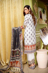 CLOVER – DIGITAL EMBROIDERED LAWN 3 PIECE (UNSTITCH)