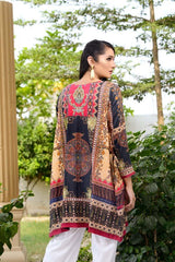 Cinder - Digital Printed Unstitch Lawn Kurti