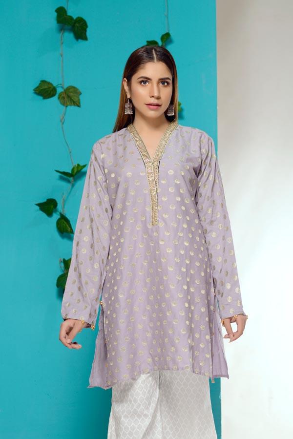 Azaleas - Embroidered Lawn Kurti