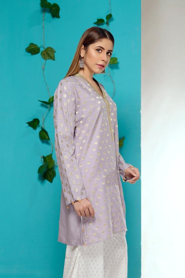 Azaleas - Embroidered Lawn Kurti