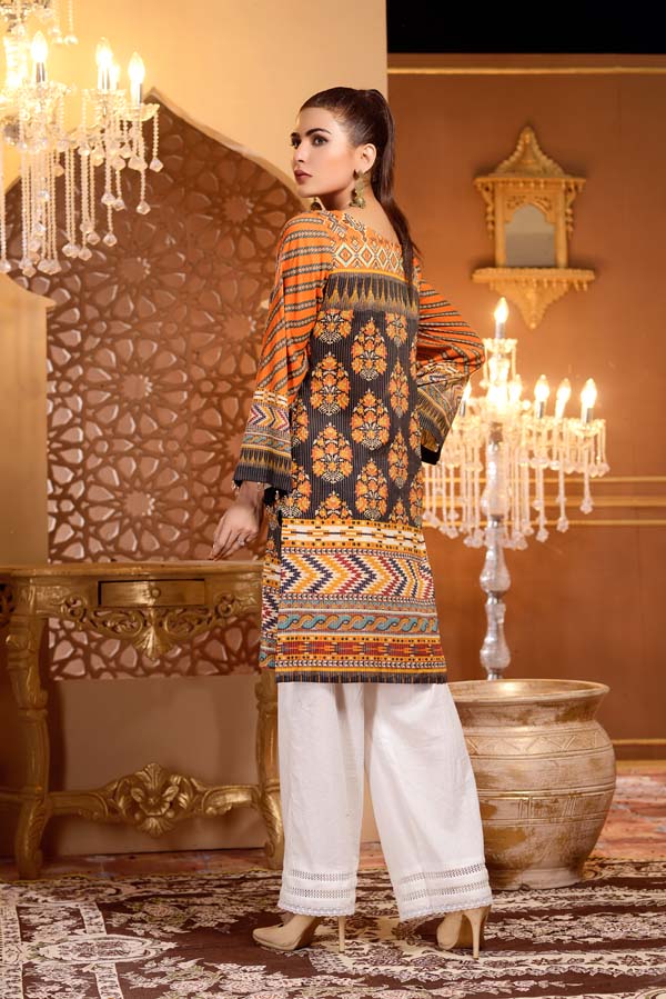 1 Piece – Embroidered Lawn