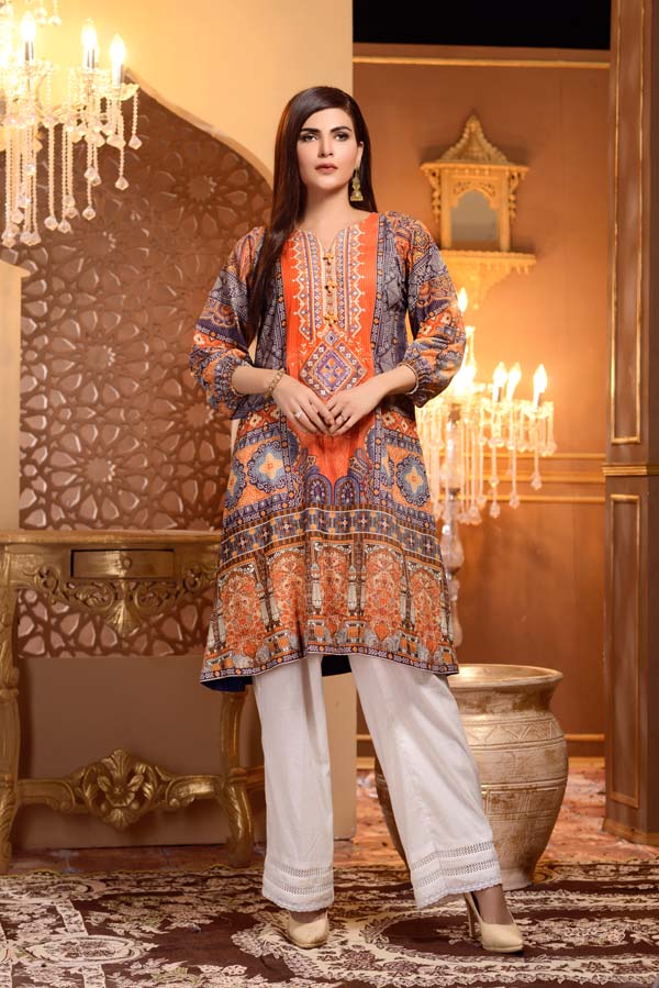 1 Piece – Embroidered Lawn