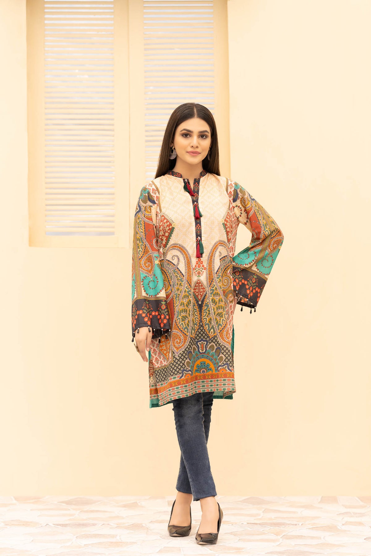 1 Piece – Printed Lawn