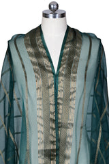 Embroidered Banarsi Net Dupatta