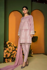 EUNRY- EMBROIDERED LAWN UNSTITCHED