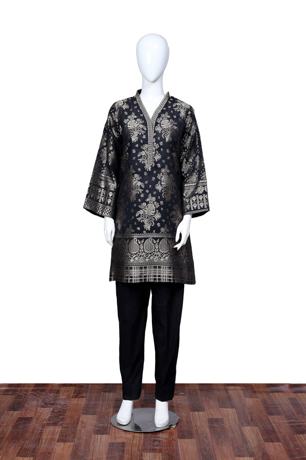 Black 30 - Ready To Wear Jacquard Shirt