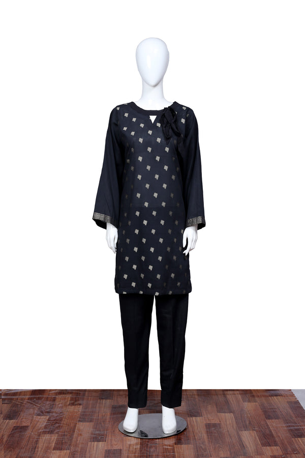 Black 32 - Ready To Wear Jacquard Shirt