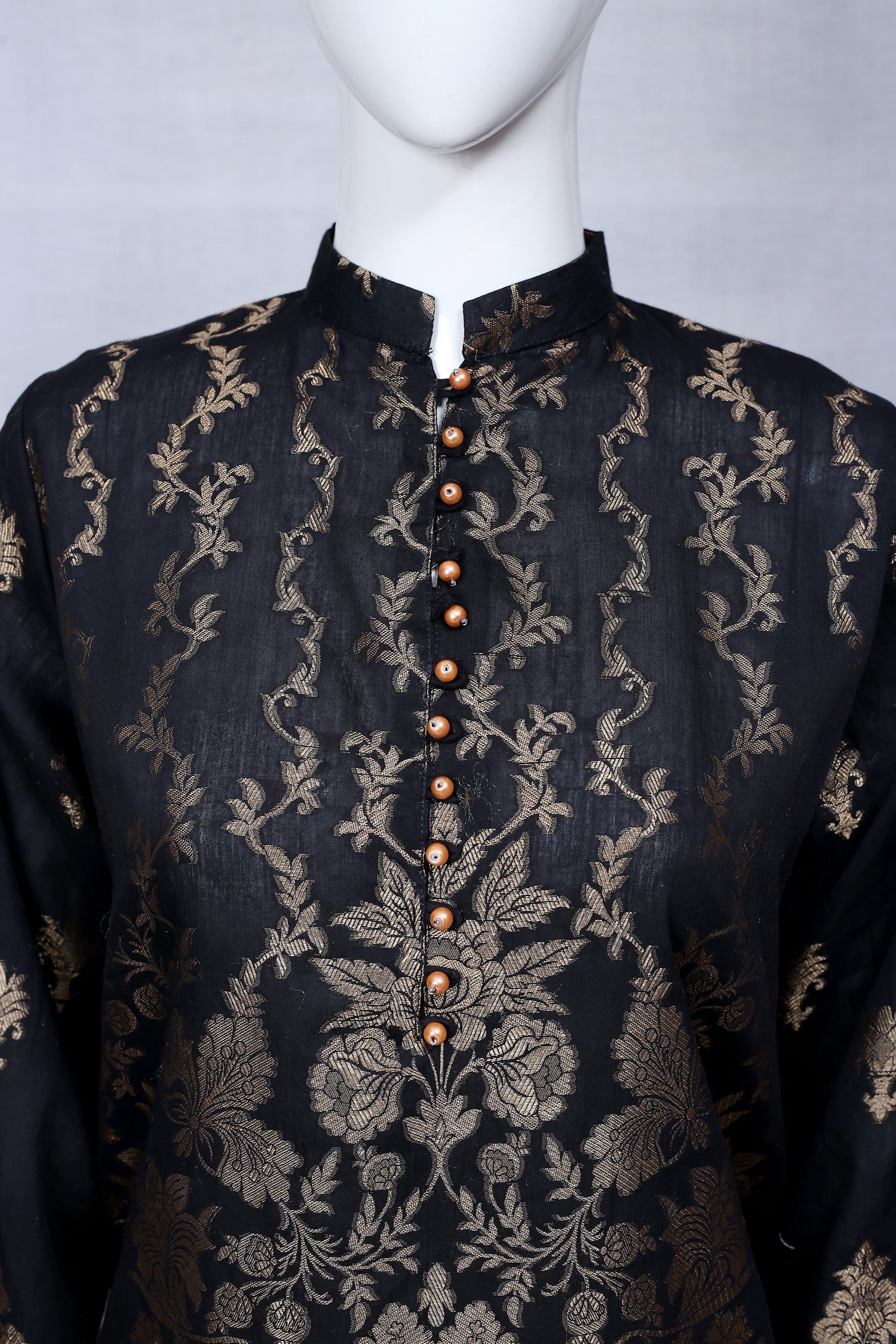 Black 33 - Ready To Wear Jacquard Shirt