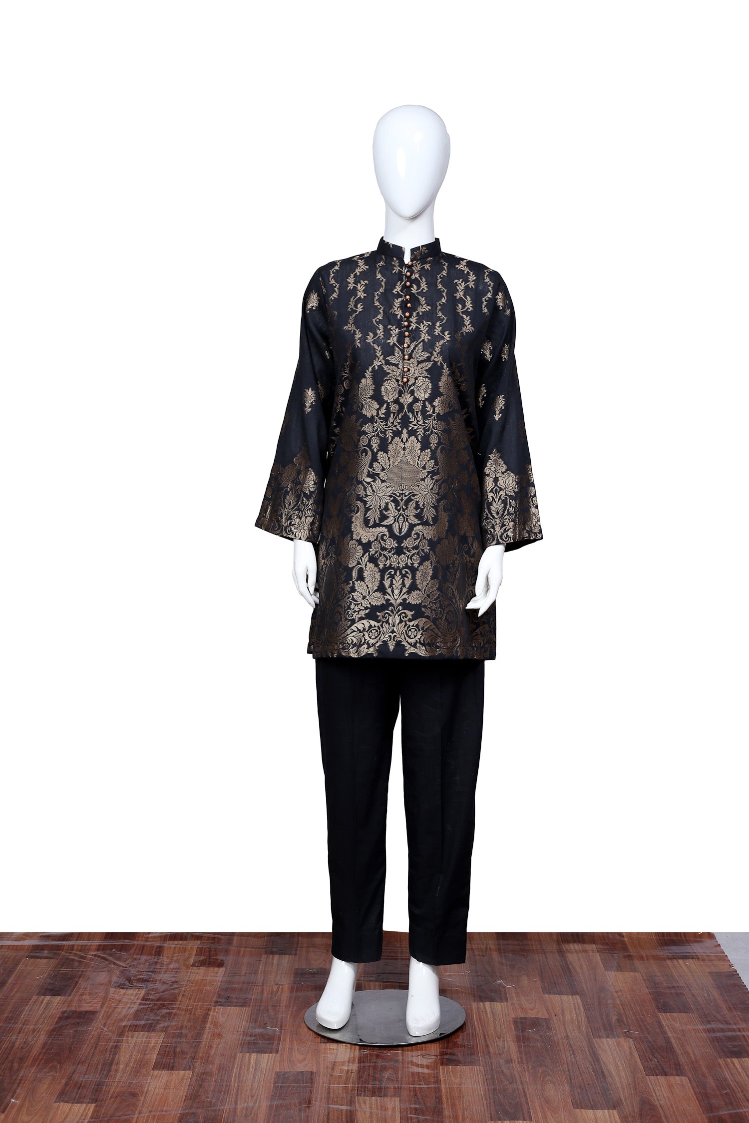 Black 33 - Ready To Wear Jacquard Shirt