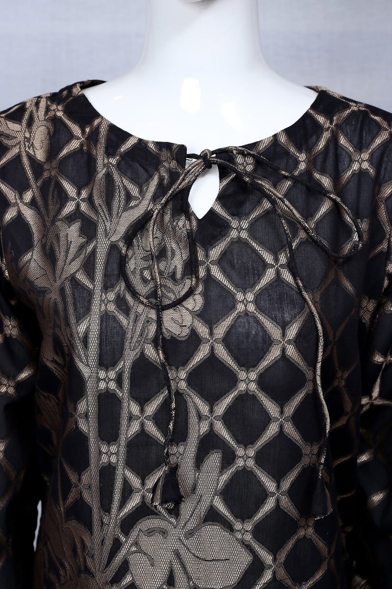 Black 35 - Ready To Wear Jacquard Shirt
