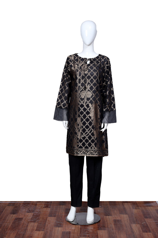 Black 35 - Ready To Wear Jacquard Shirt