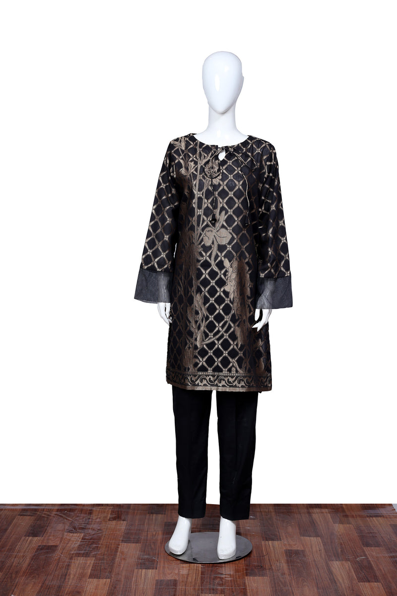 Black 35 - Ready To Wear Jacquard Shirt