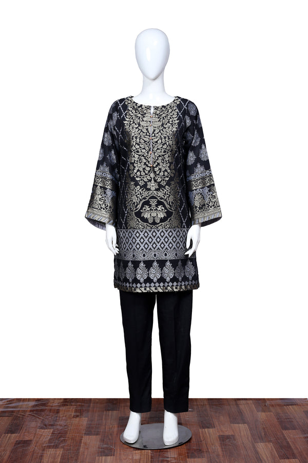 Black 36 - Ready To Wear Jacquard Shirt