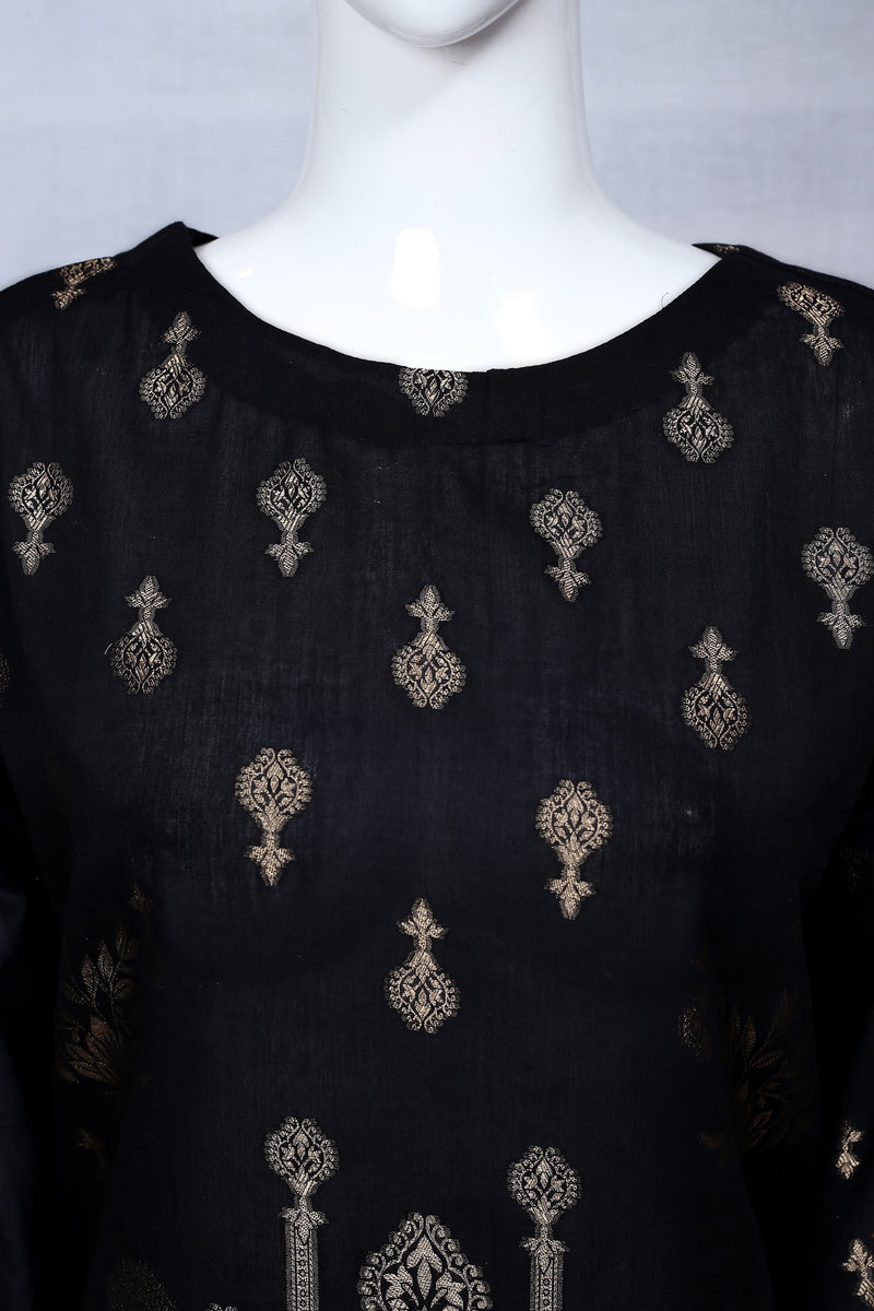 Black 37 - Ready To Wear Jacquard Shirt