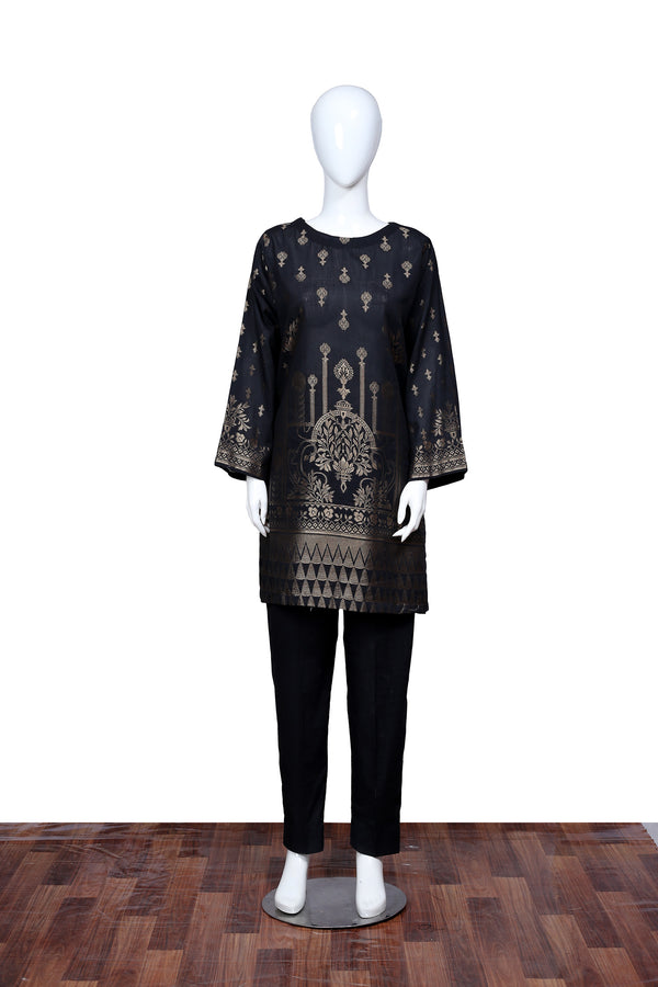 Black 37 - Ready To Wear Jacquard Shirt