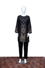 Black 37 - Ready To Wear Jacquard Shirt