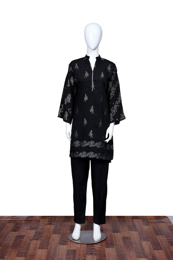 Black 34 - Ready To Wear Jacquard Shirt