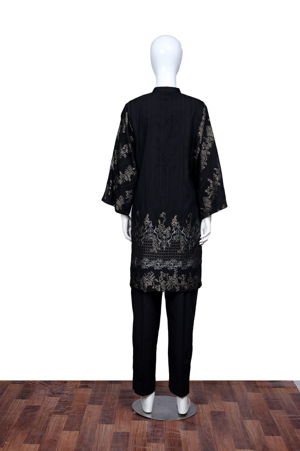 Black 34 - Ready To Wear Jacquard Shirt