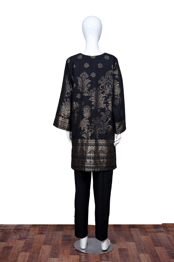 Black 38 - Ready To Wear Jacquard Shirt