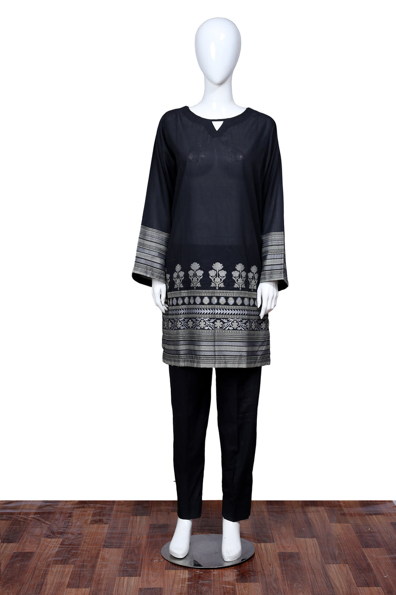 Black 40 - Ready To Wear Jacquard Shirt