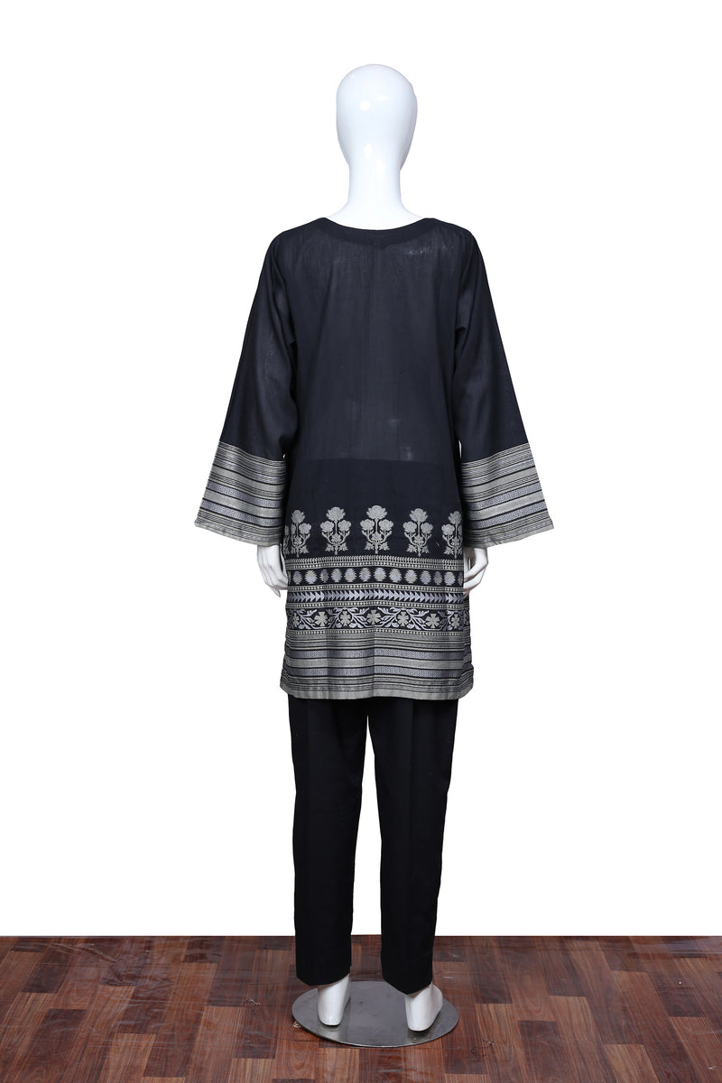 Black 40 - Ready To Wear Jacquard Shirt