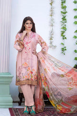 Wren - Digital Printed & Embroidered Karandi 3PC