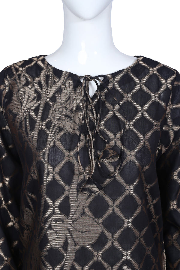 Black 46 - Ready To Wear Jacquard Shirt