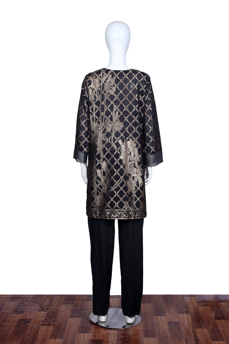 Black 46 - Ready To Wear Jacquard Shirt