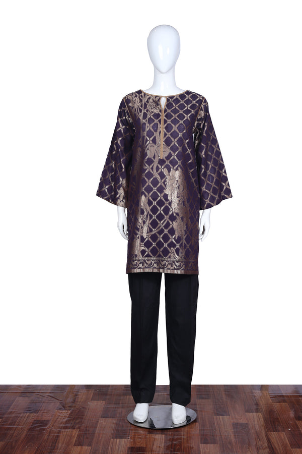 Purple 47 - Ready To Wear Jacquard Shirt