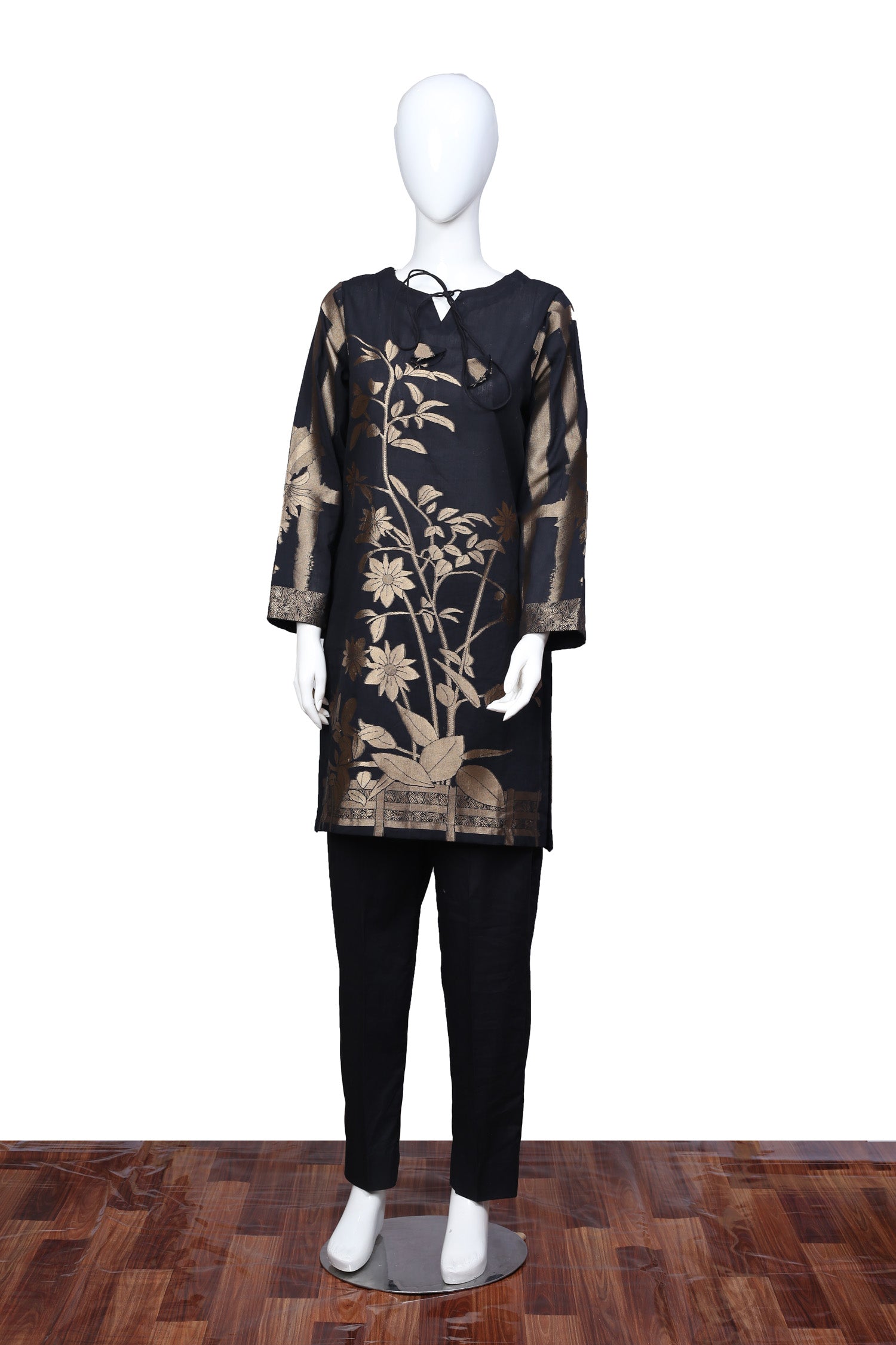 Black 02 - Ready To Wear Jacquard Shirt