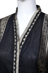 Black 04 - Ready To Wear Jacquard Shirt