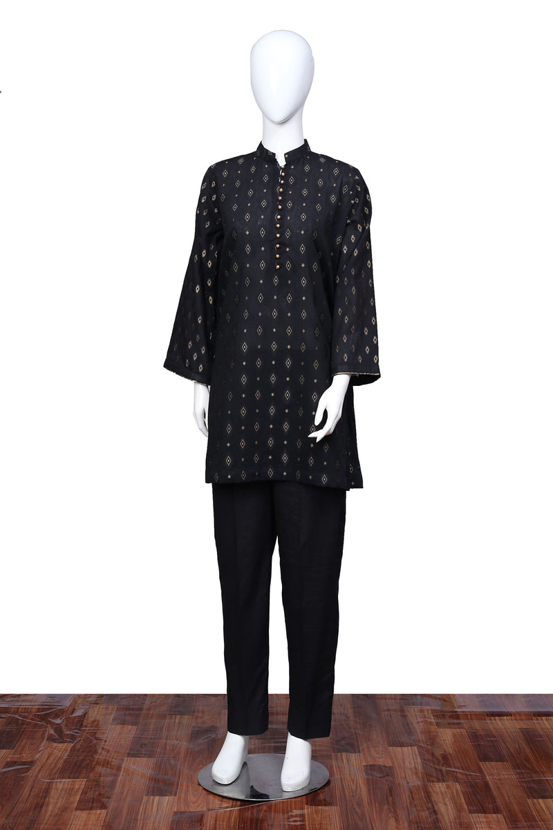 Black 05 - Ready To Wear Jacquard Shirt