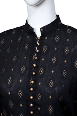 Black 05 - Ready To Wear Jacquard Shirt
