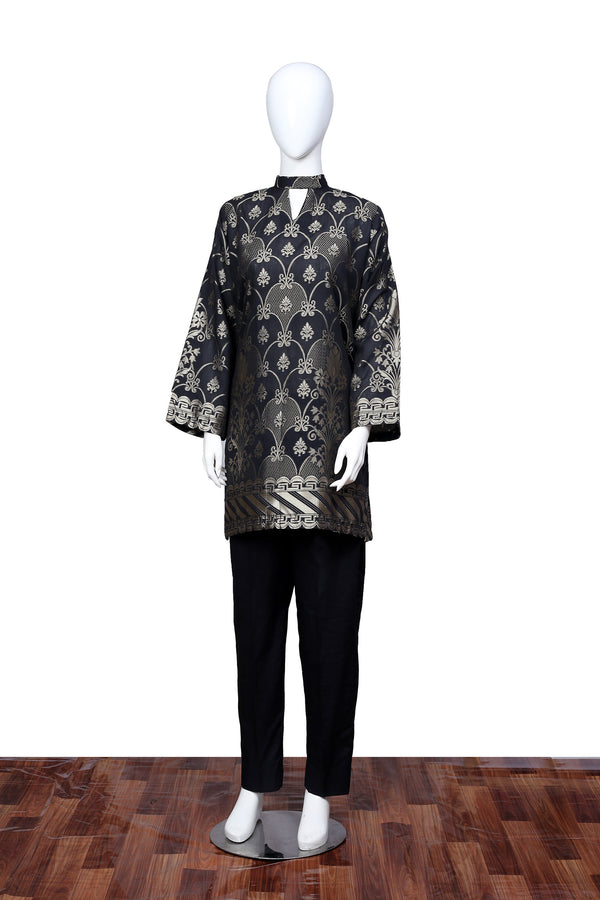 Black 06 - Ready To Wear Jacquard Shirt