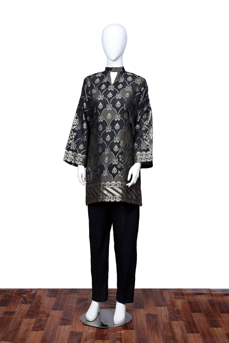 Black 06 - Ready To Wear Jacquard Shirt