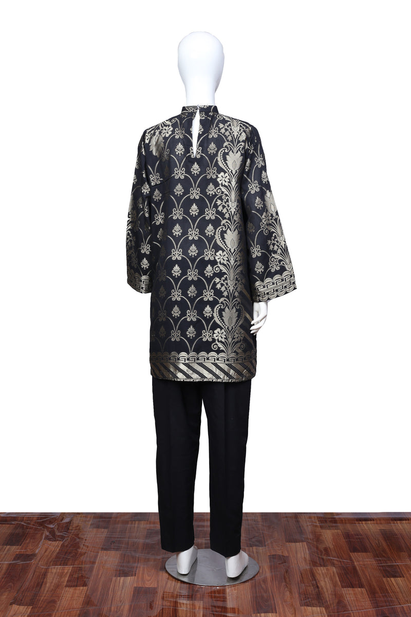 Black 06 - Ready To Wear Jacquard Shirt