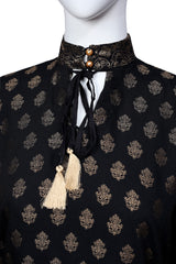 Black 08 - Ready To Wear Jacquard Shirt