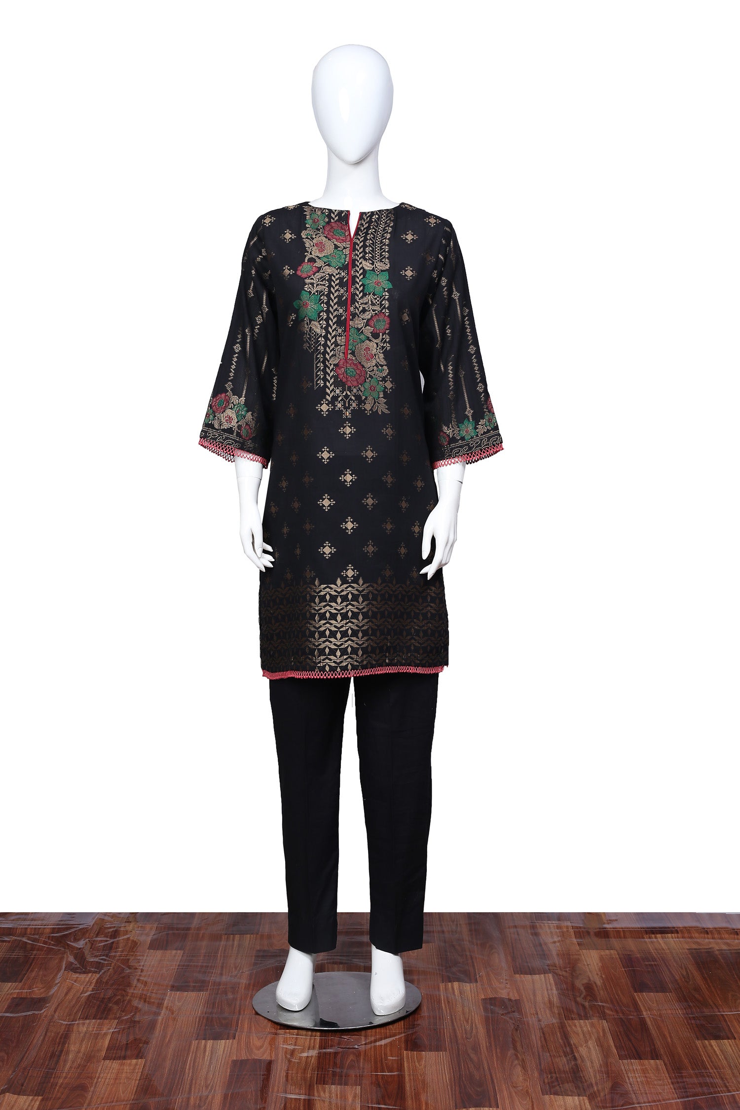 Black 09 - Ready To Wear Jacquard Shirt