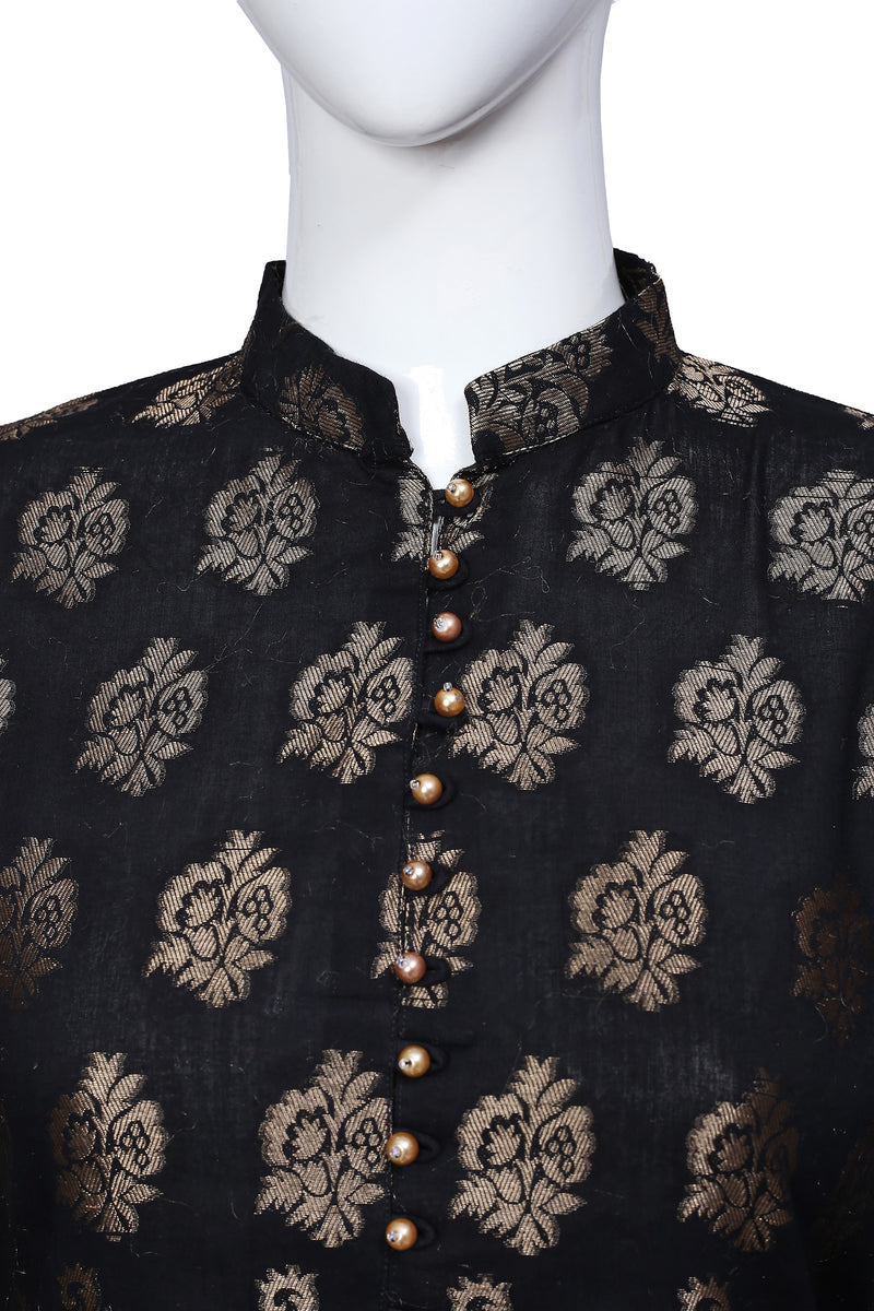 Black 12 - Ready To Wear Jacquard Shirt