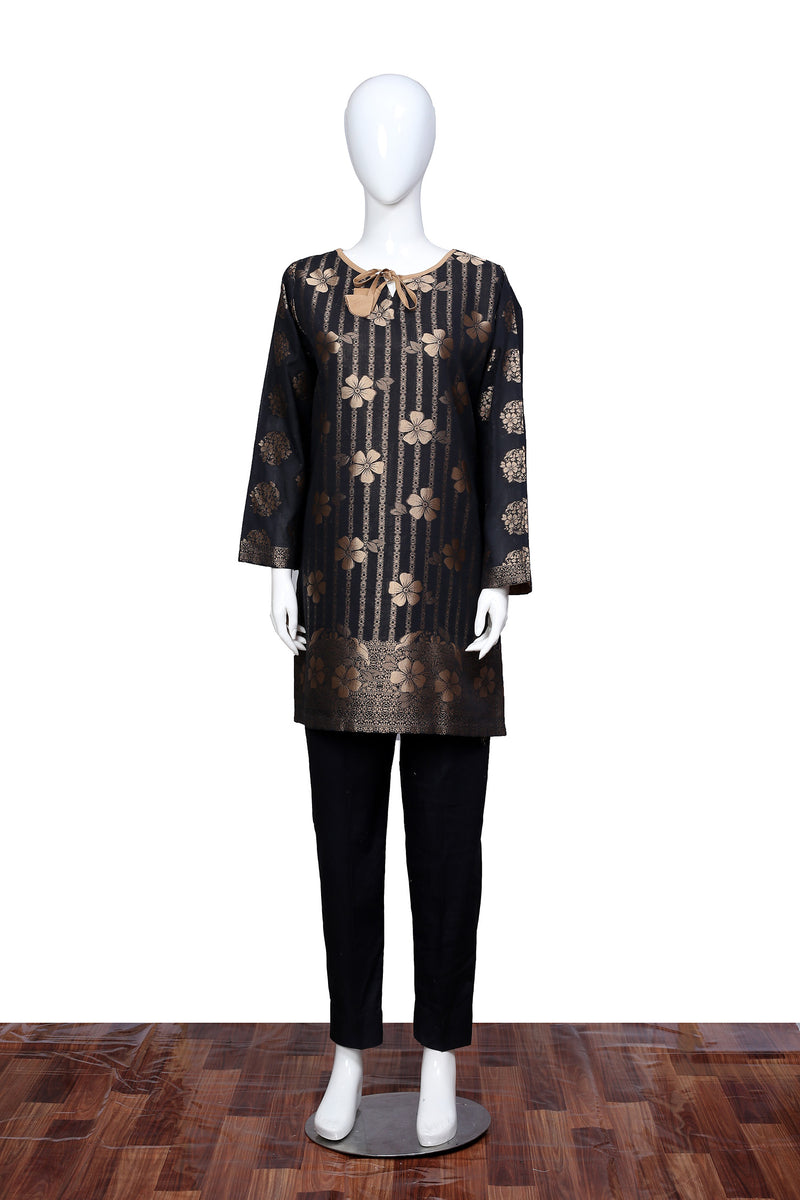 Black 18 - Ready To Wear Jacquard Shirt