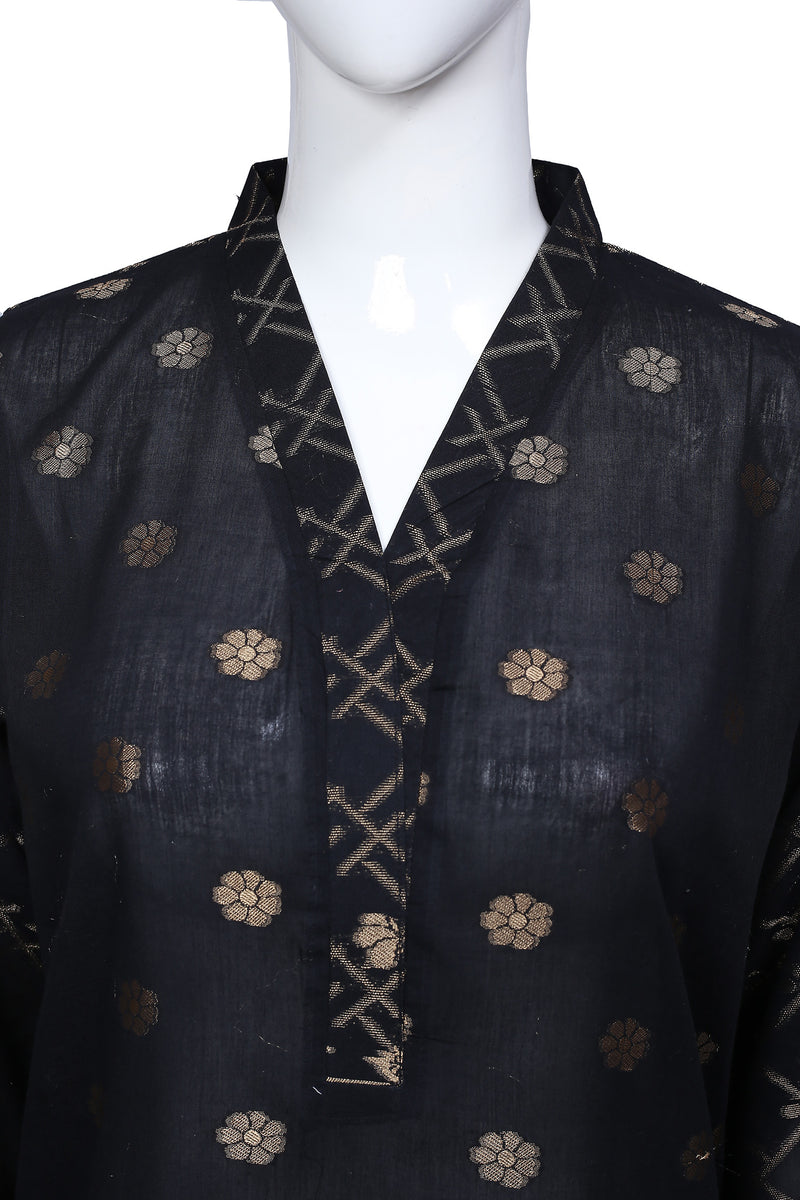 Black 24 - Ready To Wear Jacquard Shirt