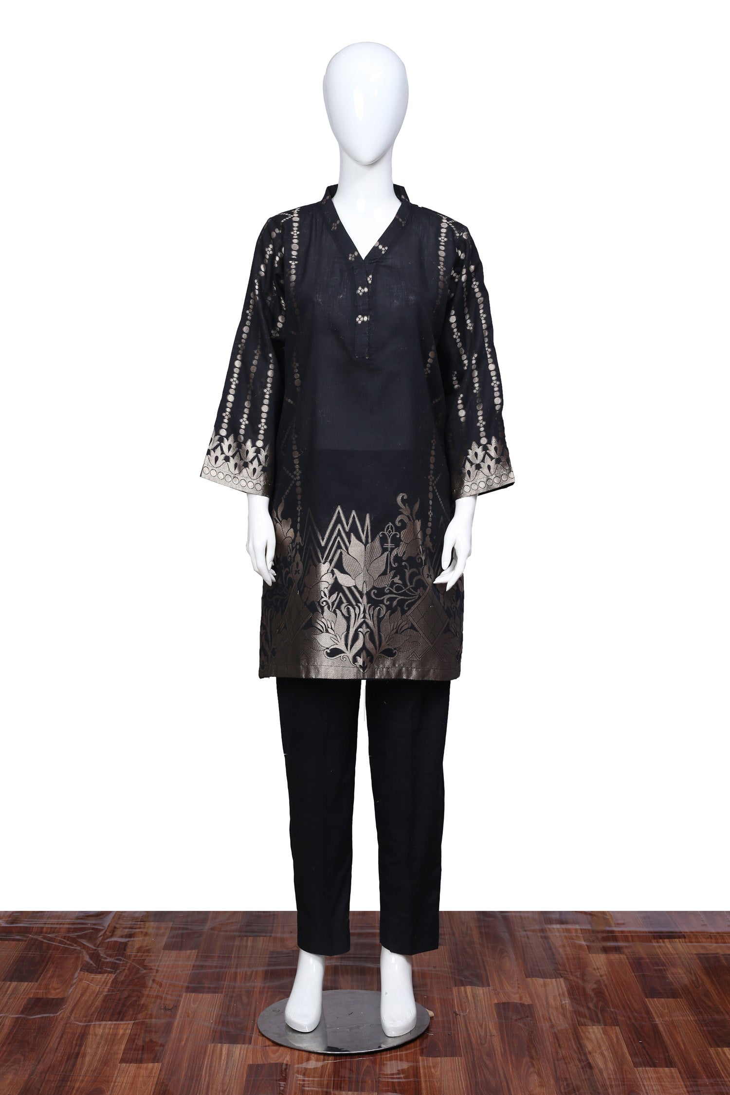 Black 26 - Ready To Wear Jacquard Shirt