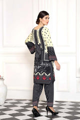Asiatic Lily - Digital Printed Cambric 2PC